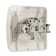 Single Luazon Lighting "ECB", 16 A, with salary, white