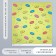 Scrapbooking paper "Donuts" density 180 g 30.5x32 cm