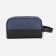 Cosmetic bag with lightning, dark blue color