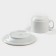 Tea pair of porcelain "Mokko", 220 ml, saucer d = 13.7 cm