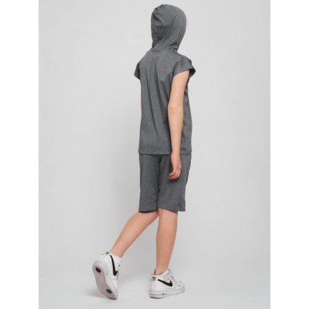 Sports suit for a boy, height 170 cm, light gray color-4