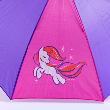 The umbrella children's semi -automatic "unicorn", d = 70cm-3