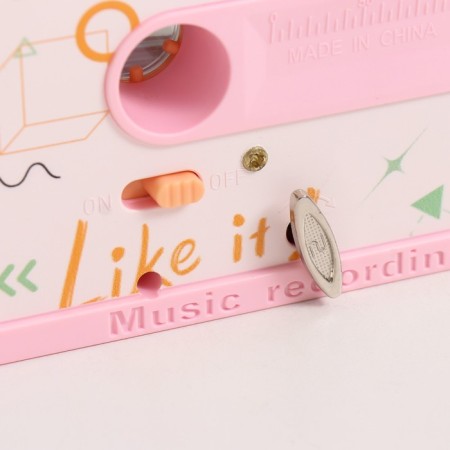 Musical Souvenir "Audio Cassette. Pink Style" 17x11x5 cm-4