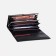 Women's wallet on magnets, black color
