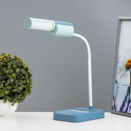 Lancer table lamp LED 3.5W USB AKB Sine-Lazurnaya 11x15x45 cm Risalux