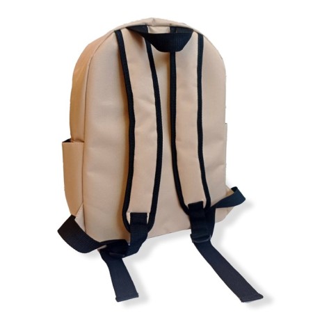 Backpack, lightning department, beige color-3