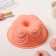 The form for baking the share "German cupcake. Celebration ", silicone, 22.5 × 8 cm, inner diameter 20cm, peach color
