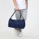 Sports bag with lightning, long belt, blue color