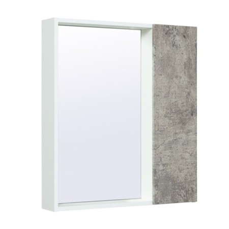 Cabinet-mirror "Manhattan 65" gray concrete, universal