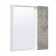Cabinet-mirror "Manhattan 65" gray concrete, universal
