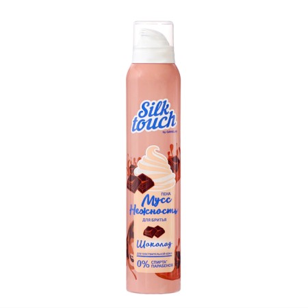 MUSS-shaving Carelax Silk Touch, Women's, Chocolate, 200 ml