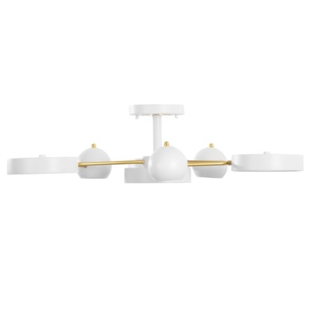 Causte "Terno" 4XLED 126W 3000-6000K 3XGU10 white-gold 74x74x21 cm Bayerlux-5