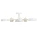 Causte "Terno" 4XLED 126W 3000-6000K 3XGU10 white-gold 74x74x21 cm Bayerlux