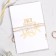 Invitation to a wedding with wooden decoration "The most important day"
