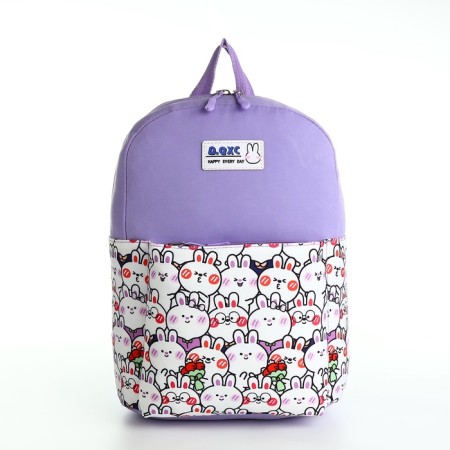 Baby backpack 23*11*32, lightning department, 3 n/k, purple-1