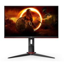 Монитор AOC 23.8" Gaming 24G2ZU черный/красный IPS LED 0.5ms 16:9 HDMI M/M матовая HAS 350c   103389