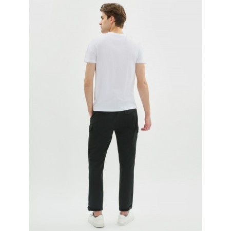 Sports male trousers, size 54, dark green color-3