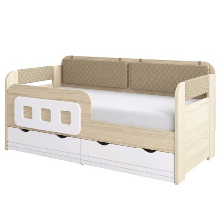 Bortion Protective "Style", 900 × 48 × 360 mm, color thuja light / white gloss-1