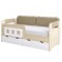 Bortion Protective "Style", 900 × 48 × 360 mm, color thuja light / white gloss