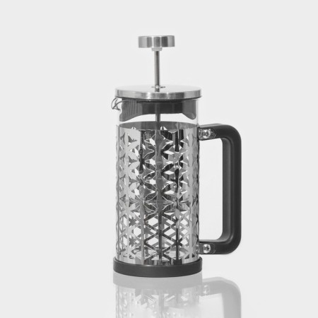 Teapot of the firefield - press "Seikho", 350 ml, glass, stainless steel