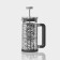 Teapot of the firefield - press "Seikho", 350 ml, glass, stainless steel