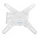 Kromax Atlantis-40 bracket, for TV, inclined and dwelling, 22-65 ", 60-523 mm from the wall, white