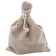 Cotton bag, 20 × 25 cm, 2 kg, with ties, beige