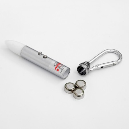 Laser pointer "Master K", with carbine, 3 LR44, 2 x 2 x 8.5-2
