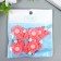Decor for creativity plastic "Chamomile, rose and God's cow" peach 3.1x3.6 cm