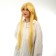 Carnival wig "anime" color blond, long