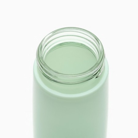 Water bottle, 400 ml, "Master K", glass, green-2