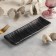 The Black East dish, 24 × 7.5 × 1.5 cm, black color