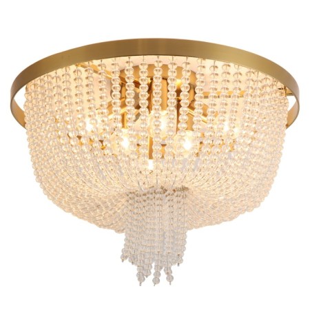 Freya FR1008CL-06BS Ornament, 460x460x400 mm ceiling lamp, E14, 6x60W, brass color-2