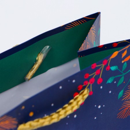 New Year. Gift package "Winter Night", 11.5 x 14.5 x 6.5 cm.-3