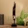Mask "Zebra" on the stand, Albezia 45 cm