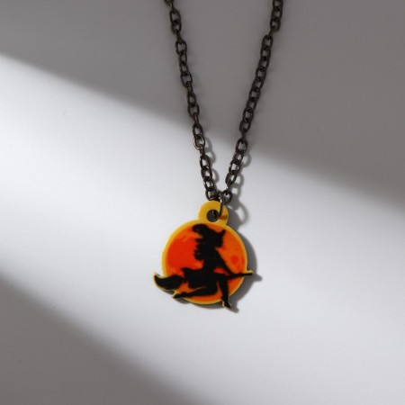 Suspension on the chain on Halloween "Bad Girl".-1