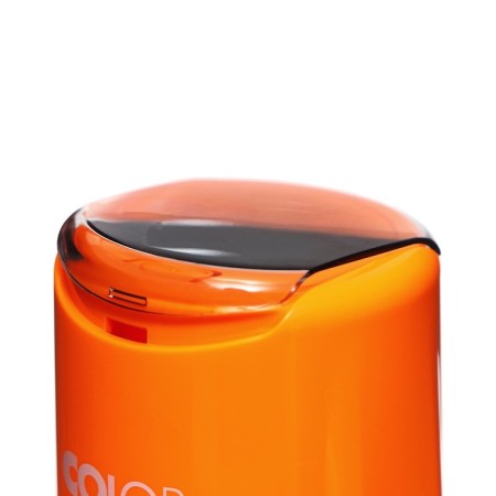 Equipment for round printing Automatic Colop Printer R40, diameter 41.5 mm, with a lid, orange neon case-5