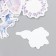 Stickers for creativity "Rainbow unicorns" set of 45 pcs 4.4x4.4x1.1 cm