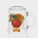 New Year's glass tea mug "New Year's Symbols", 200 ml, mix