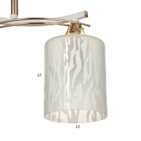 Lust Gallop "Landry" 2x60W E27 White-gold-3