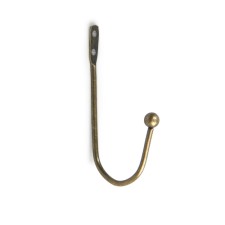 Hook furniture tundra TKO003, one -rod, bronze