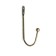 Hook furniture tundra TKO003, one -rod, bronze