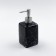 Joy Home liquid soap dispenser, ceramics, black marble