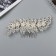 Hair crest "Kelly" Vetochka Galant, 15x6 cm, silver