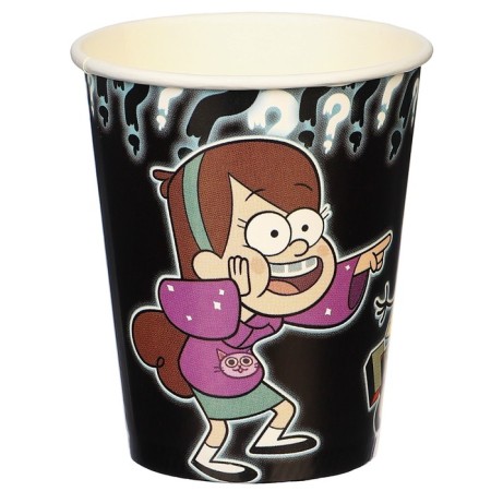 Paper glass "Happy Birthday!", 250 ml, gravity farz-3