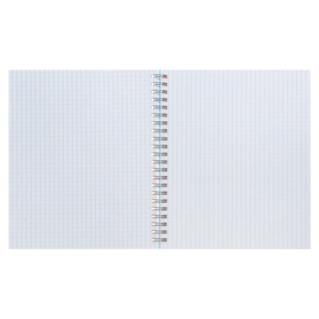 Notebook on the crest A5 96 sheets in the Calligrata cage black, plastic cover, offset unit-2