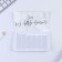 Mininer with tear -off sheets Work Hard Dream Big