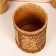 TUES for spices "Hamster", salt, 8x8x14 cm, birch bark