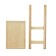 Folding table, 500x350x660, varnish