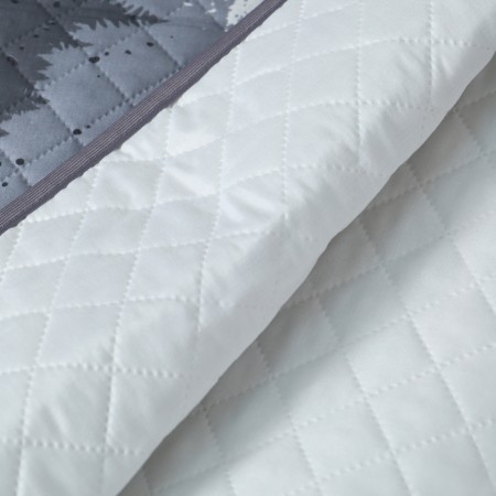A set with a bedspread Everest 155x210, 150x220, 70x70cm, T-gray, calico 120g/m, HL100%-2
